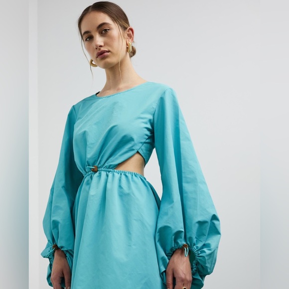 Staud Ivy Cut-Out Maxi Dress - Picture 1 of 16